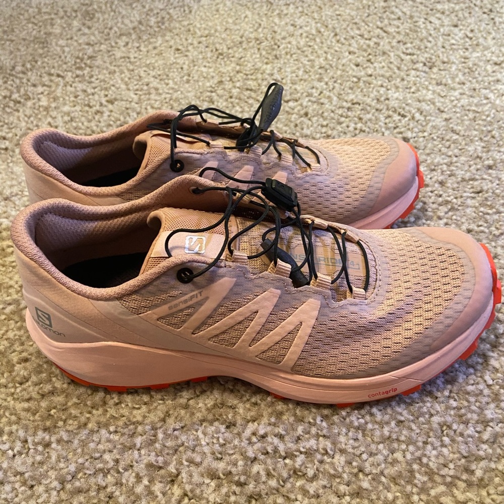 Salomon Ortholite trail shoes size 6.5 women’s